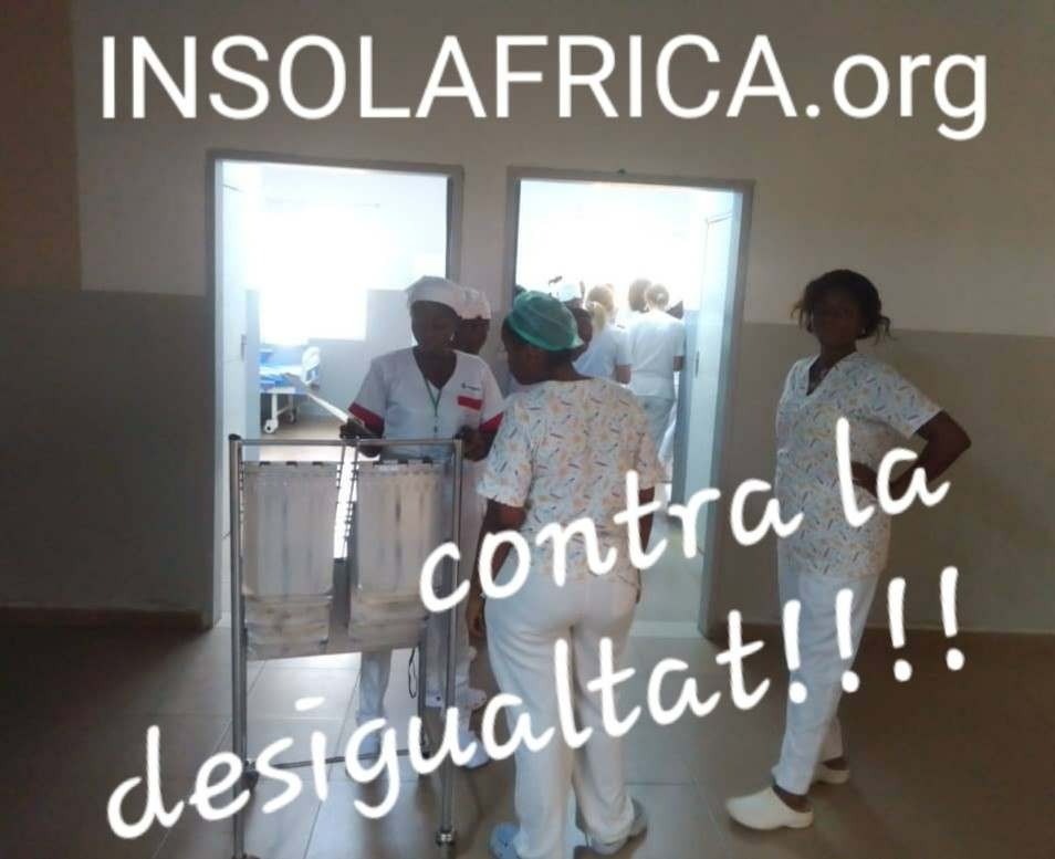 Reunión general en el centro médico Insolàfrica 